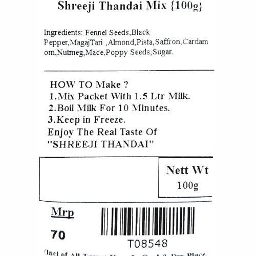 Shreeji Thandai Mix powder 100GM