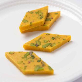 Kesar kaju Katli