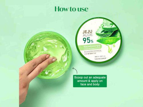 The Face Shop Jeju Aloe Fresh Soothing Gel