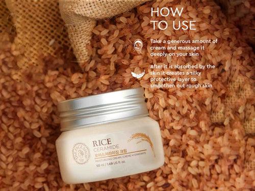 The Face Shop Rice & Ceramide Moisturizing Cream