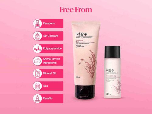 The Face Shop Rice Water Bright Trial Kit