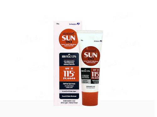 Venusia Sun Tint Velvet Touch Sunscreen Gel SPF 115+ PA++++