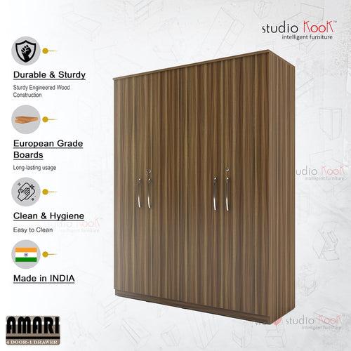 Amari 4 Door Wardrobe