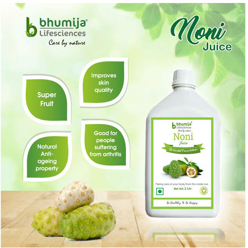 Bhumija Lifesciences Noni Juice 1 Ltr With No added Sugar