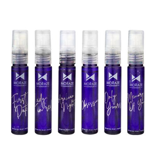 Moraze London Long Lasting Pack of 3 - 10 Ml  Perfume Set  For Men & Women.