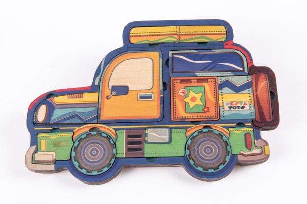 Wooden Car Puzzle