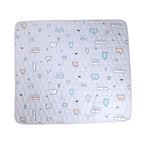 Cotton Play Mat for Babies & Toddlers | Soft & Breathable (150x135cm)