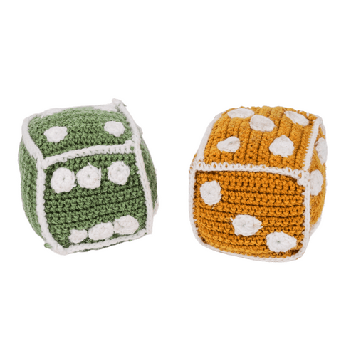 NESTA TOYS - Crochet Dice | Early Math Toy (2 Pcs)