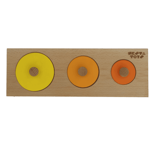 NESTA TOYS - Montessori Circle Seriation Puzzle