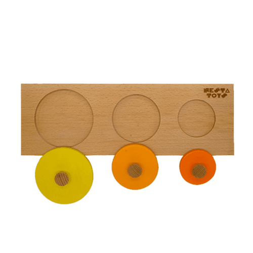 NESTA TOYS - Montessori Circle Seriation Puzzle