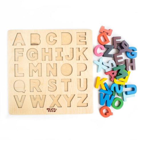 Wooden Alphabet Educational Puzzle
