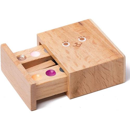 Wooden 12 Piece Makeup Kit | Pretend Play Makeup Set for Kids (3 - 8 years)