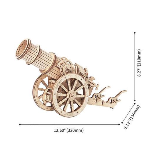 Medieval Wheeled Cannon (158 Pcs)