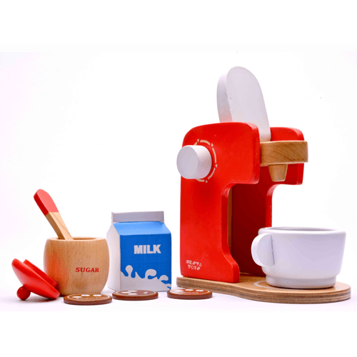 Wooden Coffee Maker Toy