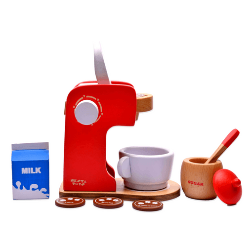 Wooden Coffee Maker Toy