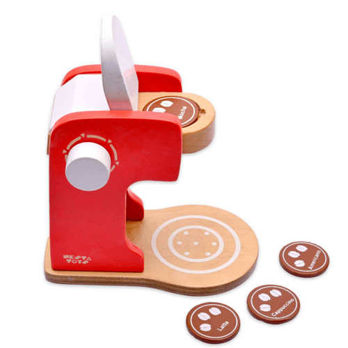 Wooden Coffee Maker Toy