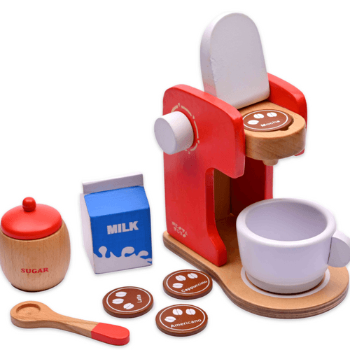 Wooden Coffee Maker Toy