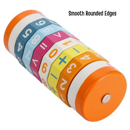 Cylindrical Number Toy