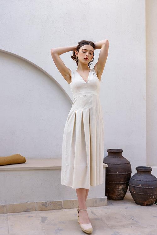 Harriet - Structured Khadi Midi