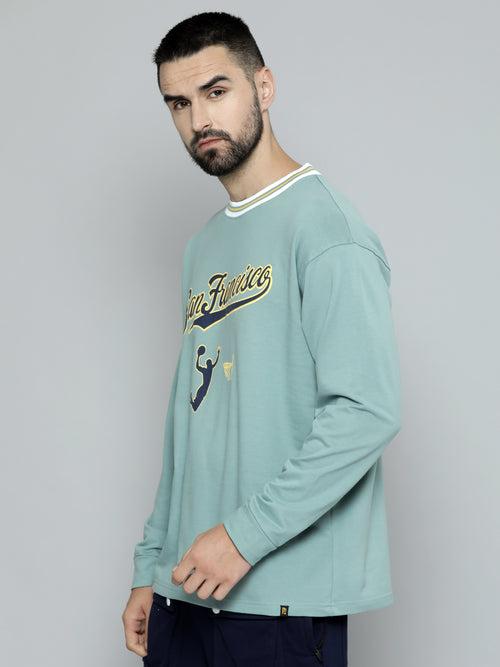 Sanfrancisco Berly Green FullSleeve T-Shirt