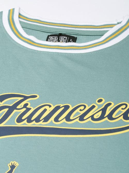 Sanfrancisco Berly Green FullSleeve T-Shirt