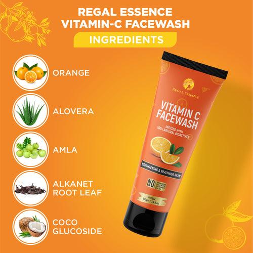 Regal Essence Vitamin C Facewash For Clear and Bright Skin -100ml