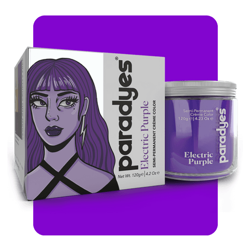 Electric Purple Semi-Permanent Hair Color