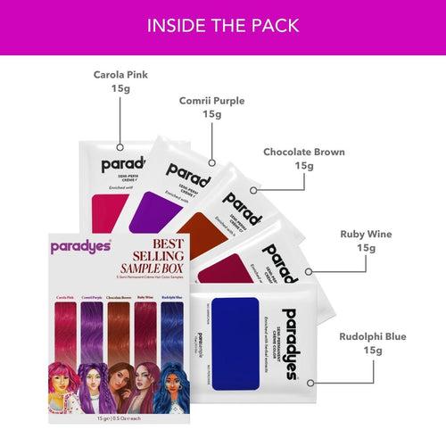 Lighten Up! Bleach Pack + Bestselling Hair Color Sample Box