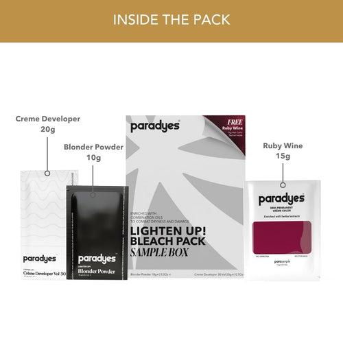Lighten Up! Bleach Pack + Bestselling Hair Color Sample Box