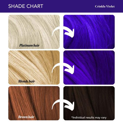 Crinkle Violet + Lighten Up! Bleach Pack