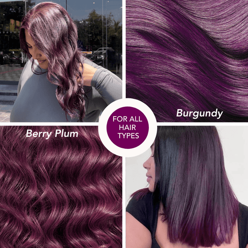 No Bleach Berry Burgundy Combo