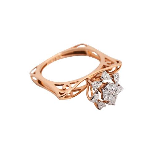 Flower Beauty Diamond Ring