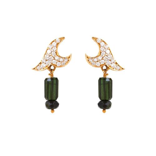 Bewitching 18Kt Diamond Drop Earrings