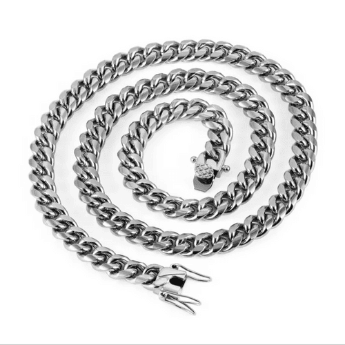 Raplock Titanium Cuban Chain -  8 MM