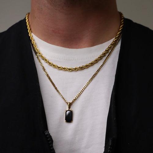 MAKE YOUR OWN SET - PENDANT X CHAIN (GOLD)