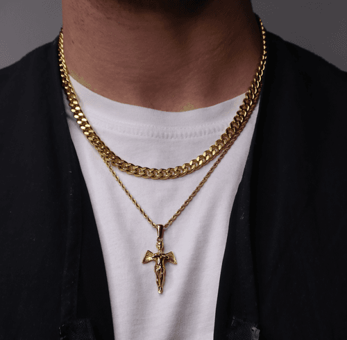 MAKE YOUR OWN SET - PENDANT X CHAIN (GOLD)
