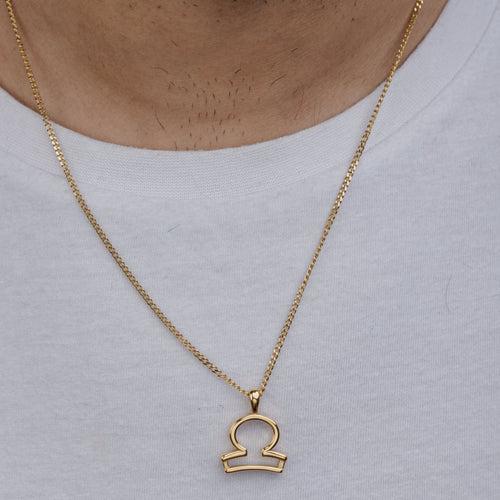 LIBRA (GOLD) Pendant+ Chain