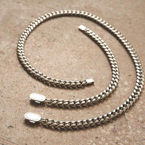 CUBAN 8MM SET (SILVER)