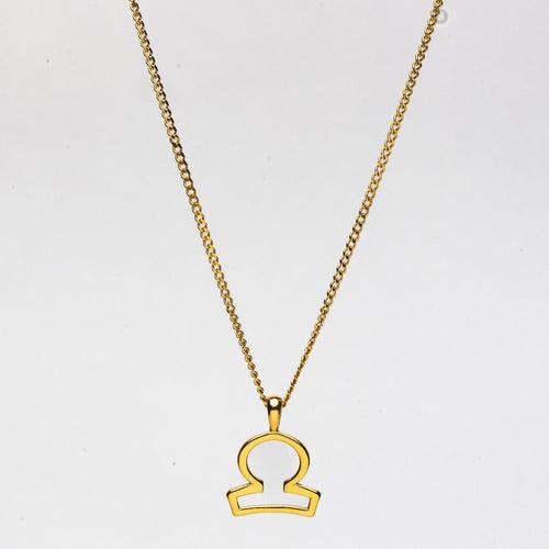 LIBRA (GOLD) Pendant+ Chain