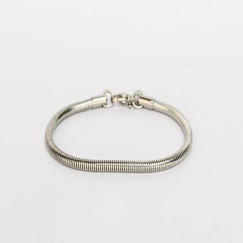 SNAKE BRACELET (SILVER) 4MM