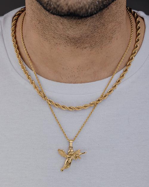 CUPID'S REVENGE (GOLD) Pendant+ Chain