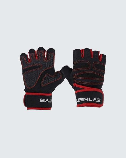 Active F8 Gloves ( Black Red)