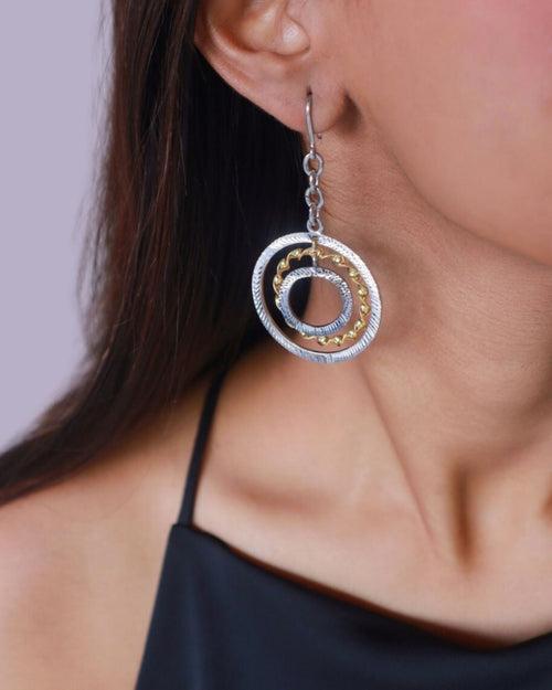 Silver - Rudra Earrings