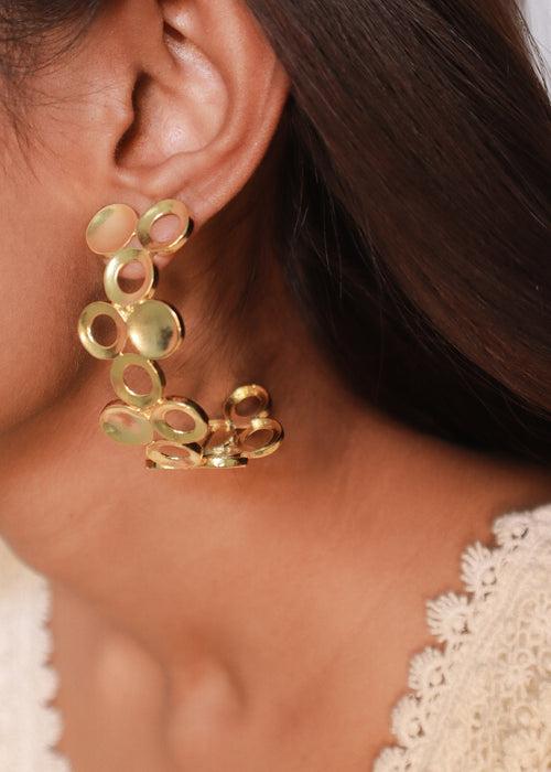 Brass - Aurora Earrings