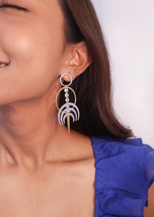 Brass - Zulu Earrings