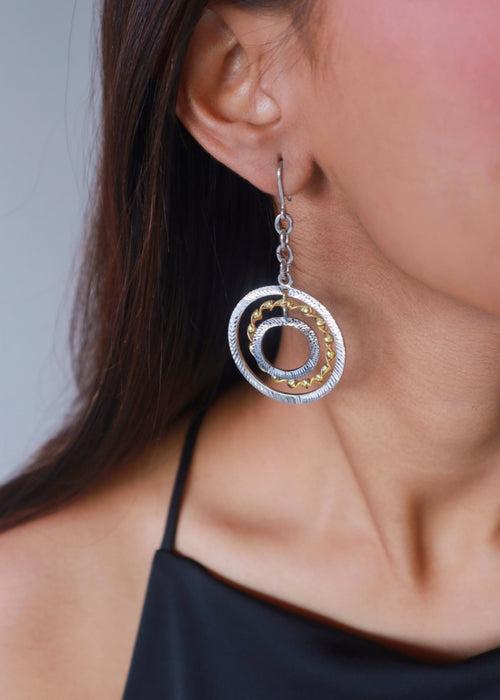 Silver - Rudra Earrings