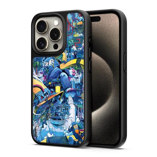 Robot City 3D iPhone Bumper Cover