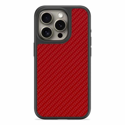 Red Carbon 3D iPhone Bumper Cover