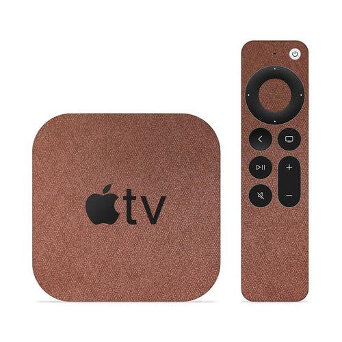 Brown Hyper Cross Skin For Apple TV