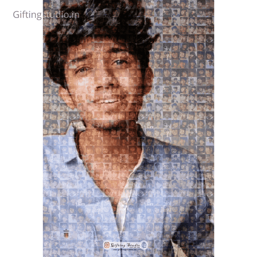 Personalised Photo Mosaic Frame